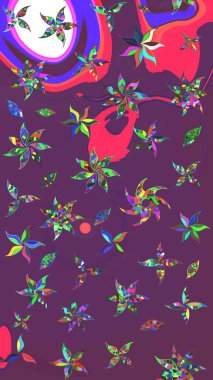 El çizimi Raster çizimi. Karalama elementleri. Çizim çiçek deseni duvar kağıdı, web sitesi arkaplanı, paket kağıdı, davetiye, broşür, pankart veya web sitesi için kullanılabilir.