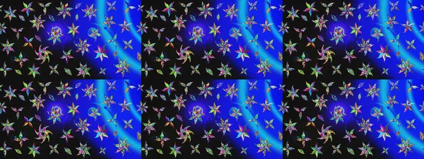 Güzel eskiz şekli. Raster çiçekli arka plan. Yazdır. Güzel kumaş deseni. Renkli Yaz Temalı eskiz kalıbı. Düz Çiçek Elementleri Tasarımı.