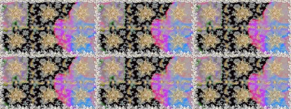 Duvar kâğıdı barok, İspanyol kumaşı. Kusursuz raster arka plan. Kusursuz çiçek deseni. Gri renklerde grafiksel, modern, pürüzsüz desen.