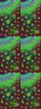 Raster Güzel kumaş deseni. Çiçek arkaplan ile soyut zarafet çizim deseni.