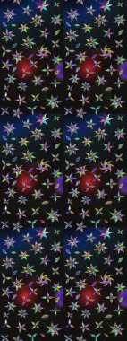 Gri ve mavi renkte çiçekler. Çiçekli karalama şeklinde Raster çiçek deseni. Nazik, narin çiçek arkaplanı.