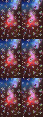 Kızılderili desenli desenli desenli şal deseni. Raster Henna dövme stili. Tekstil, tebrik kartı, boyama kitabı, telefon kılıfı baskısı için kullanılabilir. Etnik Mandala süsü.