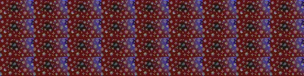 Raster illüstrasyonu. Küçük çiçekli şirin bir desen. Çiçek ve yapraklı çiçek deseni.