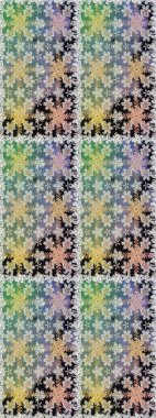 Altın elementlerle nötr renklerde altın desen. Süslü raster dekorasyonu. Barok tarzında duvar kağıdı tasarımı için kusursuz damaske deseni arkaplanı.