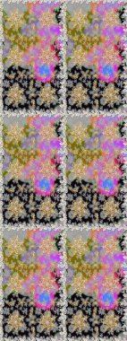 Kusursuz raster arka plan. Gri renklerde grafiksel, modern, pürüzsüz desen. Duvar kâğıdı barok, İspanyol kumaşı. Kusursuz çiçek deseni.