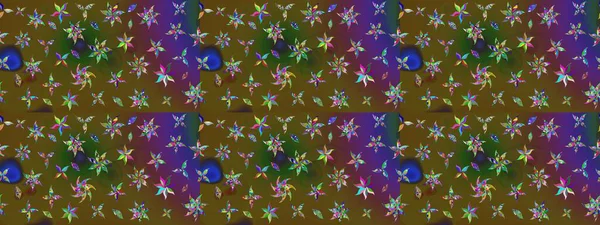 Raster çiçekli arka plan. Renkli Yaz Temalı eskiz kalıbı. Düz Çiçek Elementleri Tasarımı. Güzel kumaş deseni. Güzel eskiz şekli. Yazdır.