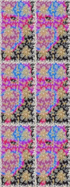 Gri renklerdeki altın element. Barok tarzında altın çiçekli süs. Doku arka planında altın duvar kâğıdı. Damask kusursuz yinelenen arkaplan.