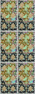 Süslü dekorasyon. Lüks, kraliyet ve Viktorya dönemi konsepti. Raster klasik barok çiçeksiz altın desenli. Tarafsız ve kahverengi renklerdeki altın desenli altın elementler.