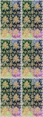 Kusursuz altın desen. Gri ve nötr renklerde altın elementlerle kusursuz desen. Raster doğulu süsü.