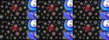 Raster illüstrasyonu. Eski usul. Kumaş, tekstil, duvar kağıdı baskısı için. Tomurcukları papatya çiçekleri olan sevimli bir çiçek deseni. Miles Fleur, süslü püslü bir süs. Taslak arkaplan.