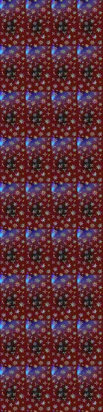 Yumuşak, yaz çiçekli arka plan. Çiçekli karalama şeklinde Raster çiçek deseni. Kırmızı ve kahverengi renkte çiçekler.