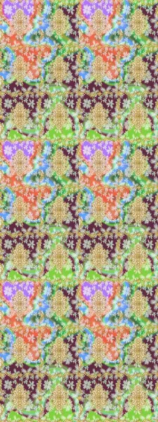 Raster illüstrasyonu. Tekrarlayan elementlerle soyut arkaplan oluşturun. Tarafsız renkler ve altın elementler üzerine altın eskiz deseni. Sketch damask klasik altın desen.