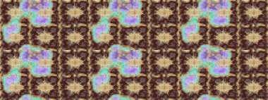 Soyut bir arkaplan çiz. Raster illüstrasyonu. Oriental raster klasik mor ve altın desenli.