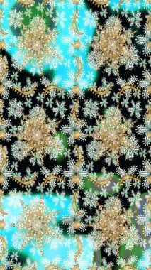 Kusursuz altın desenli bukleler. Doğu tarzı arabesk tarzında altın elementler. Tarafsız ve siyah renklerde kusursuz desen. Raster altın pürüzsüz desen.