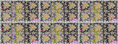 Gri ve nötr renklerde altın elementlerle geleneksel altın sarısı desen. Barok tarzında kusursuz bir doğulu süsü..