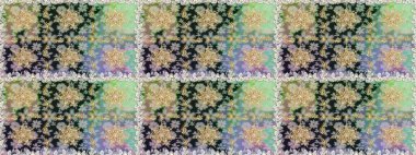 Klasik klasik klasik arka plan. Kusursuz klasik raster altın desenli. Gri ve nötr renklerde altın desenler ve altın elementler. Geleneksel oryantasyon süsü.