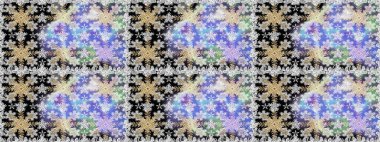 Raster geleneksel oryantasyon süsü. Kusursuz klasik altın desen. Altın desenli gri ve nötr renkler ve altın elementler.