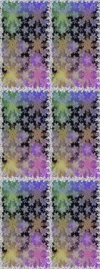 Klasik klasik klasik arka plan. Geleneksel oryantasyon süsü. Kusursuz klasik raster grisi, nötr ve altın desenli.