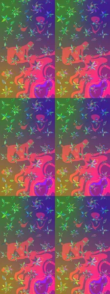 Çiçekleri, deniz kabukları, mandalaları ve suluboya efektleriyle donanma geçmişi. Yatak çarşafları, ceket, paket tasarımı, kumaş ve moda kavramları için tekstil baskısı. Çizim kalıbı etnik tasarım.