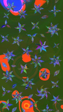 Suluboya çizim kalıbı. Dekorasyon ve tasarım için güzel bir desen. Moda baskısı. Çiçeğin suluboya çizimlerinin mükemmel deseni. Eski.