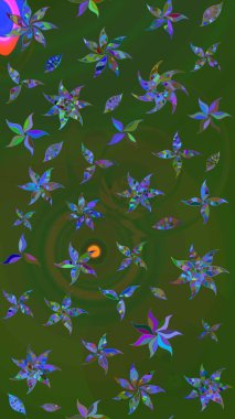 Zarif, parlak ve eskiz yeşil ve mavi çiçek desenli tasarım. Sabıka fotoğraflarında, bebek kıyafetlerinde, duvar kâğıtlarında, paket kutularında falan kullanılabilir. Raster..