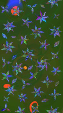 Raster şirin suluboya çiçek desenleri çiziyor. Kartlar, davetiyeler, tarih kartları ve daha fazlası için kullanılabilir. Büyük bir suluboya çiçek seti..