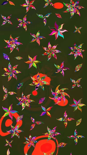 Raster. Zarif, parlak ve eskiz gri ve yeşil çiçek desenli tasarım. Sabıka baskıları, bebek kıyafetleri, duvar kâğıtları, paket kutuları vb..