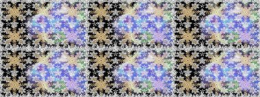 Raster geleneksel oryantasyon süsü. Kusursuz klasik altın desen. Altın desenli gri ve nötr renkler ve altın elementler.