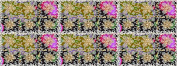 Raster illüstrasyonu. Süslü dekorasyon. Damask altın soyut çiçek gri ve nötr renklerde pürüzsüz desen.