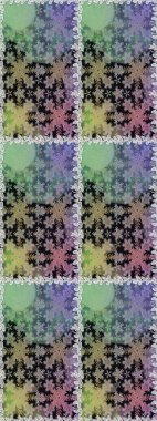 Gri ve nötr renklerde altın elementler. Çiçek deseni. Kusursuz raster arka plan. Şık bir grafik desen. Duvar kâğıdı barok, İspanyol kumaşı.