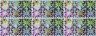 Kusursuz soyut bir arkaplan. Raster illüstrasyonu. Oriental raster klasik nötr, gri ve altın desenli.