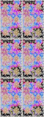 Kusursuz oryantal klasik altın desen. Tarafsız ve gri renkler üzerinde altın tekrarlayan elementler içeren Raster soyut arka planı.