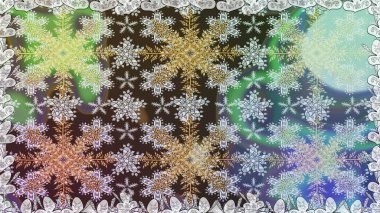 Gri ve nötr renklerde altın desenli altın elementler. Gri ve nötr renklerde ve altın elementlerle kusursuz klasik desen. Noel, kar tanesi, yeni yıl.