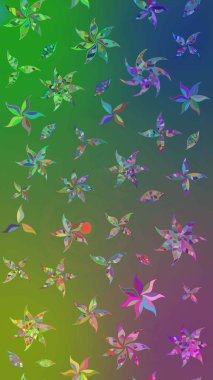 Çiçek kompozisyonu, el boyası, hassas şablon. Sevgililer günü ve tebrik kartı konsepti için şık bir davetiye. Üst manzara, yumuşak stil. Yeşil ve mavi renkte manzaralı çiçek deseni.