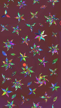 Raster güzel bir çiçek deseni çizmiş. Tatil havası. Bahar mevsimi. Nazik romantik baskı.