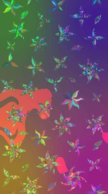 Suluboya çiçek buketi. Çiçek arkaplan. Doğum günü kartı ya da düğün davetiyesi. Raster illüstrasyonu. Çiçekli tebrik kartı. Mor ve yeşil renklerde.