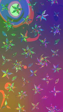 El yapımı çiçek ve bitki koleksiyonu. Raster illüstrasyonu. Eskiz tarzı mor ve mor renkte. Raster illüstrasyonu. Şirin karalamalı çiçek deseni çiz..