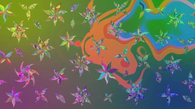 Tekstil, duvar kâğıdı, kapaklar, yüzey, baskı, hediye paketi, hatıra defteri, dekupaj. Özgürlük stili Millefleur 'lar. Küçük yabani çiçeklerdeki halk modelini çiz. Taşralı şıklığı.