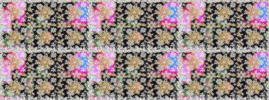 Kusursuz kıvırcık saçlar. Doğulu stil altın deseni gri ve nötr renklerde altın elementlerle donatır. Raster altın desen.