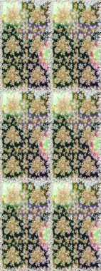 Klasik raster şablonu. Gri, nötr ve altın desenli. Tekrarlayan ögelerle kusursuz soyut arkaplan.