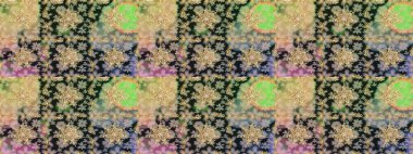 Klasik raster şablonu. Gri, nötr ve altın desenli. Tekrarlayan ögelerle kusursuz soyut arkaplan.