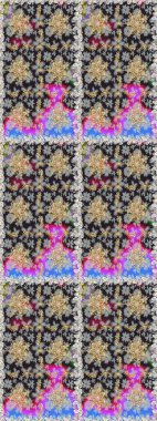 Çiçek süsü kumaş deseni, cam, çiçek desenli metal gri, kahverengi ve altın elementli. Klasik raster altın pürüzsüz desen.