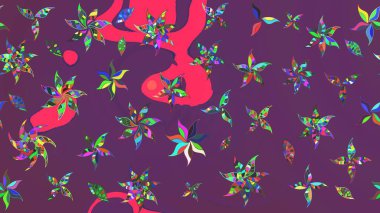 Paisley el çizimi elementler. Fantezi çiçekli eskiz deseni, doğal duvar kağıdı, çiçek desenli kıvrım çizimi. Ev dekoru.