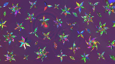 Kartlar, davetiyeler, tarih kartları ve daha fazlası için kullanılabilir. Raster şirin suluboya çiçek desenleri çiziyor. Büyük bir suluboya çiçek seti..