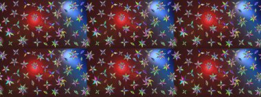 Raster illüstrasyonu. Bahar çiçekleriyle güzel bir çiçek deseni çizmişsin. Güzel kumaş deseni.