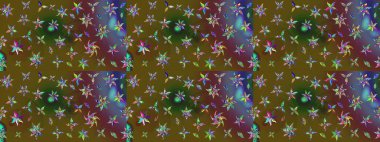 Yeşil ve kahverengi renkte çiçekler olan bir çiçek deseni çiz. Suluboya tarzında yeşil ve kahverengi renkte çiçekler.