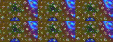 Klasik çiçek desenli. Raster 'ın taze dokusu. Yumuşak fayans. Paketleme, tekstil, duvar kâğıdı için çiçek eskizi. Yumuşak pamuk tasarımı.