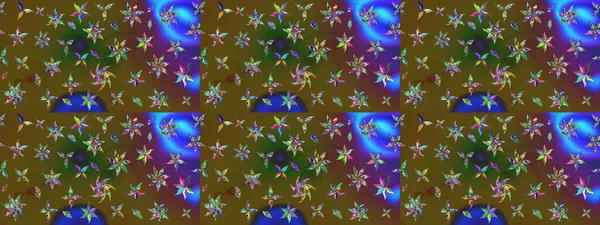 Klasik çiçek desenli. Raster 'ın taze dokusu. Yumuşak fayans. Paketleme, tekstil, duvar kâğıdı için çiçek eskizi. Yumuşak pamuk tasarımı.