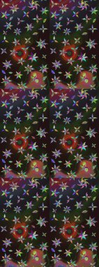 Çiçek kompozisyonu, el boyası, hassas şablon. Gri ve kahverengi renkte manzaralı çiçek deseni. Üst manzara, yumuşak stil. Sevgililer günü ve tebrik kartı konsepti için şık bir davet.