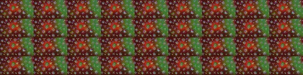 Kahverengi ve yeşil renkler üzerine çiçek desenli eskiz, el yapımı papatyalar, papatyalar. Tekrarlayan çiçek arkaplanı, zarif kahverengi ve yeşil çiçek duvar kağıdı.